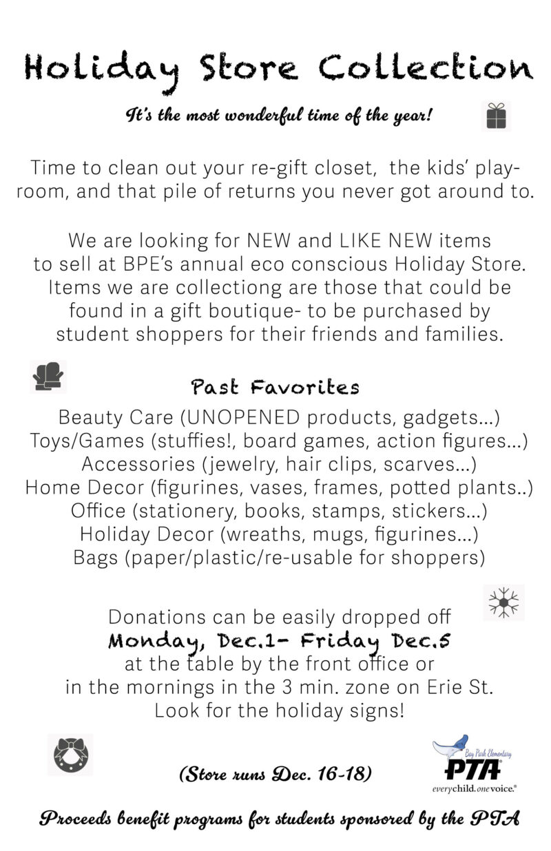 BPE Holiday Store Collection