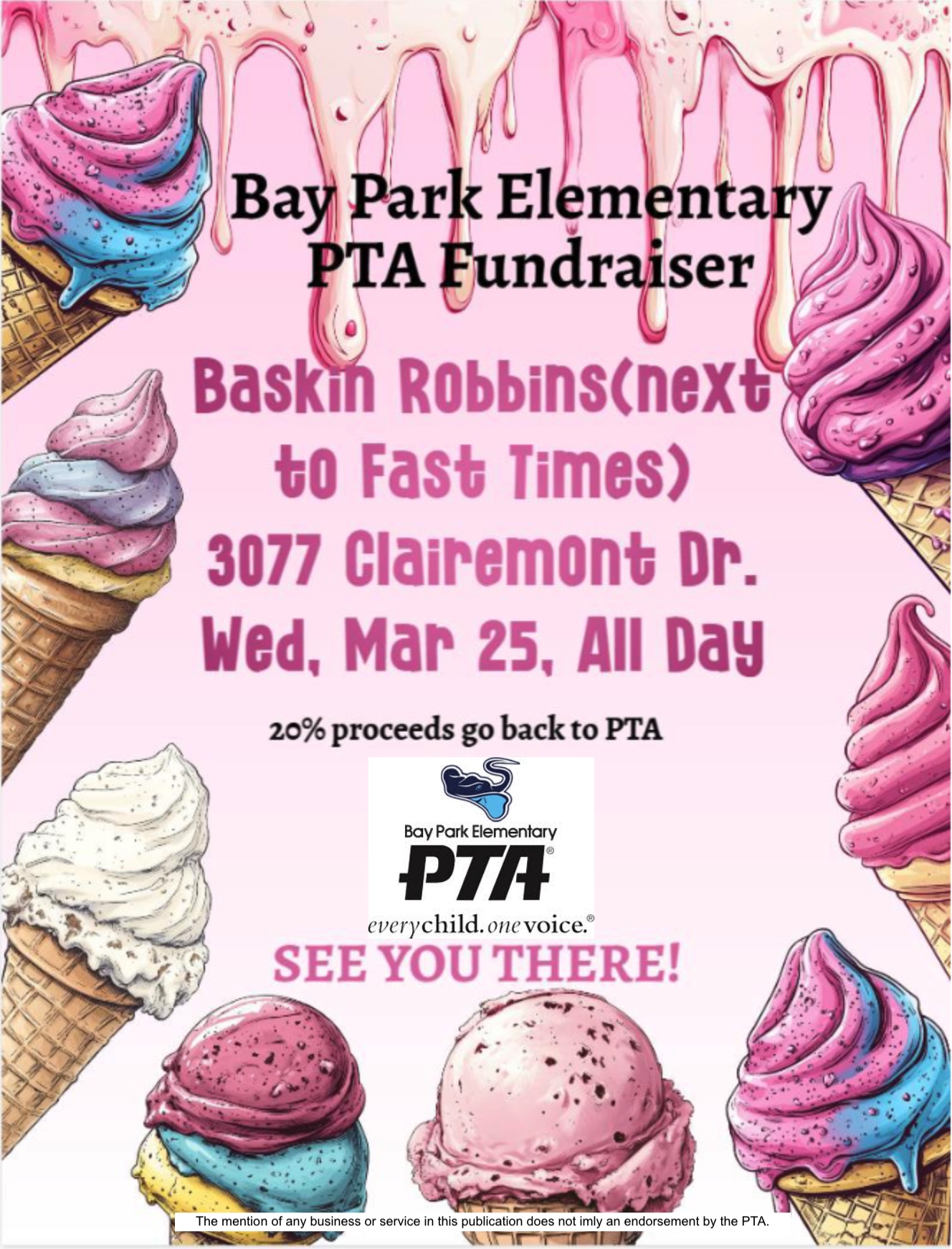 BPE Dine & Donate - Baskin Robbins