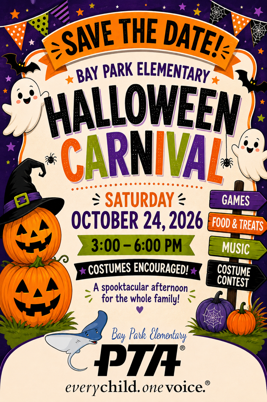 Bay Park Elementary Halloween Carnival 2026